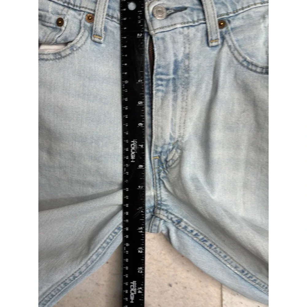 Levis 514 Straight Fit Light Wash Denim Jeans Mens 34x34 00514-1618